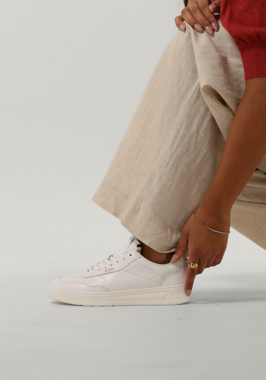 Wei&szlig;e BOSS Sneaker Low BALTIMORE TENN - large