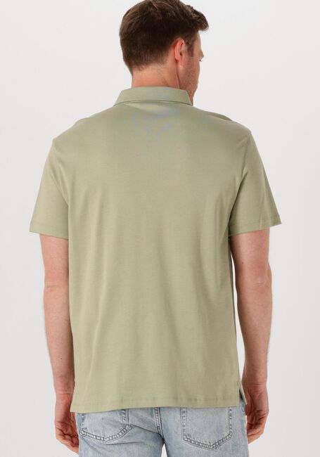 Grüne CALVIN KLEIN Polo-Shirt SS SUPIMA CHEST EMB - large