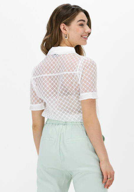 Weiße HUNKON Blusen RITHA BLOUSE - large