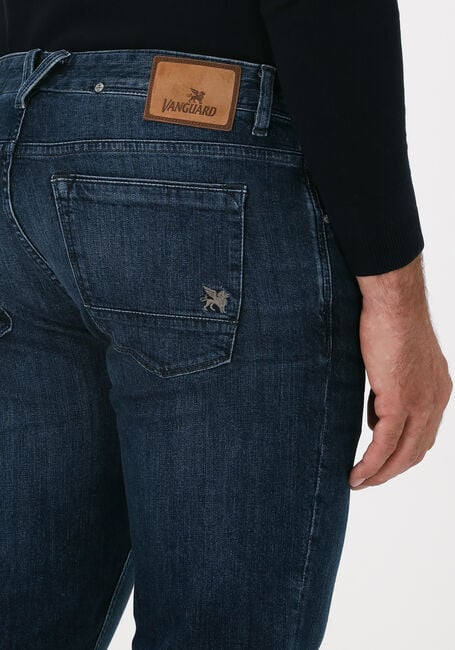 Blaue VANGUARD Slim fit jeans V7 RIDER STEEL BLUE WASH - large
