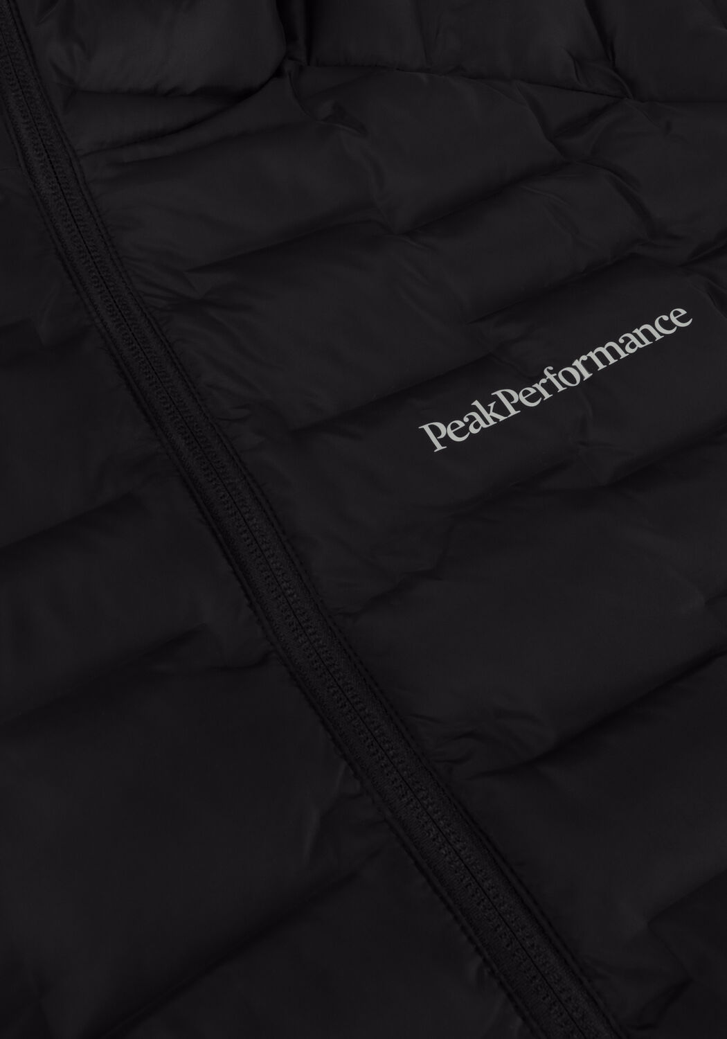 Schwarze PEAK PERFORMANCE Wattierte Jack M ARGON LIGHT HOOD JACKET - large
