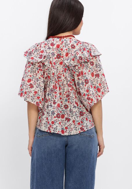 Mehrfarbige/Bunte ANTIK BATIK Blusen ANNIE TEE - large