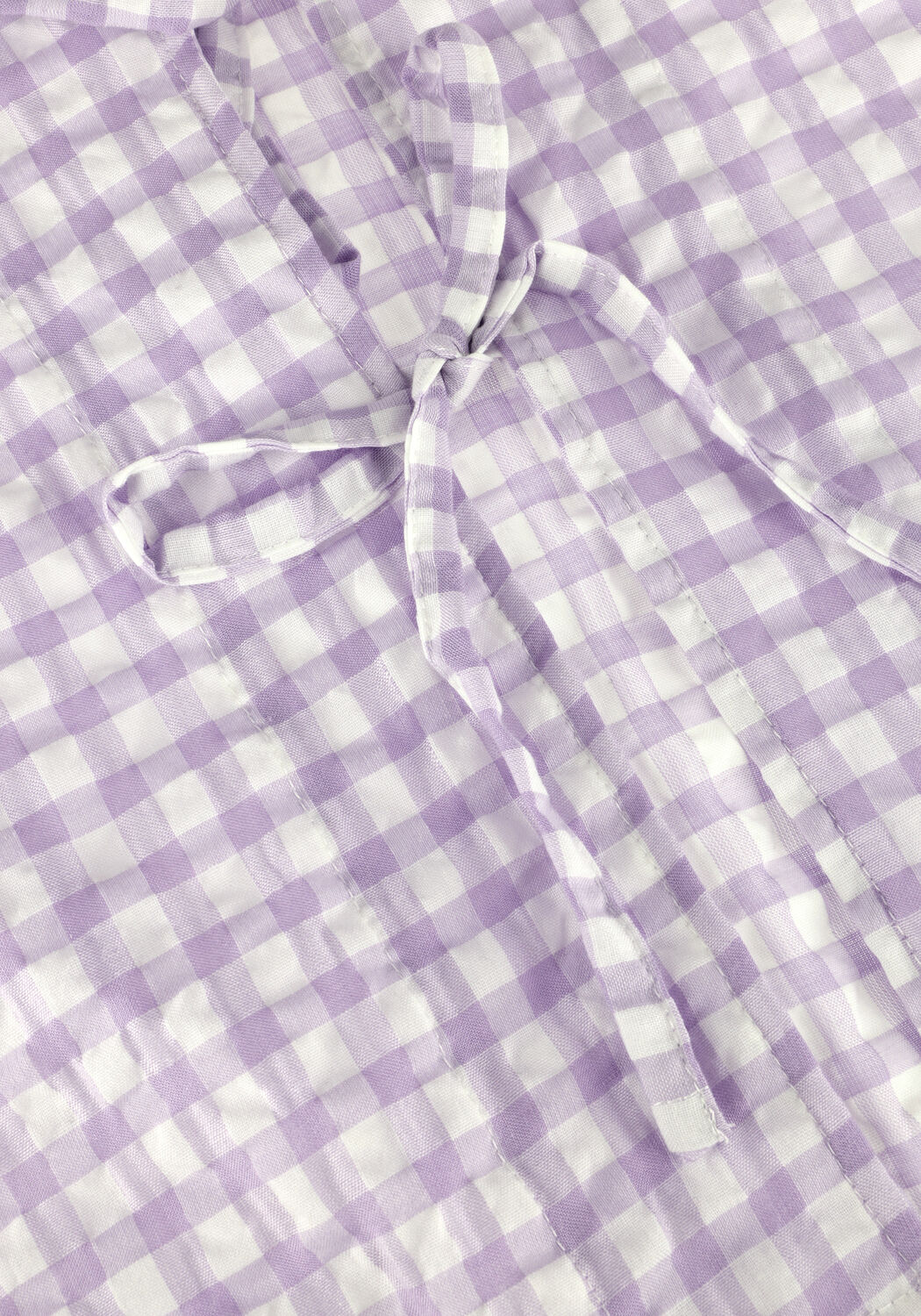 Lila Salty Stitch Blusen GINGHAM BLOUSE - large