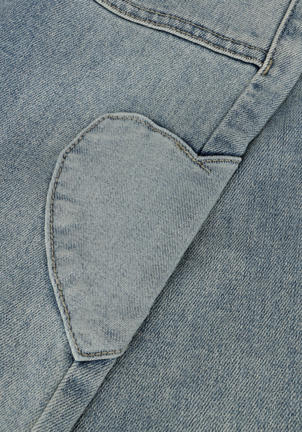 Blaue DAILY7 Wide jeans 2450 WIDE FIT HEART - large