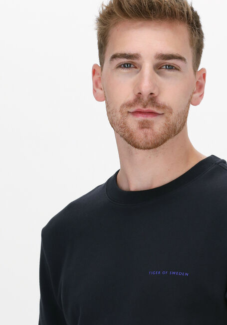 Blaue TIGER OF SWEDEN Sweatshirt EMERSON - large