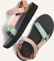 Braune TEVA Flache Sandalen W MIDFORM UNIVERSAL Braune TEVA Flache Sandalen W MIDFORM UNIVERSAL - medium