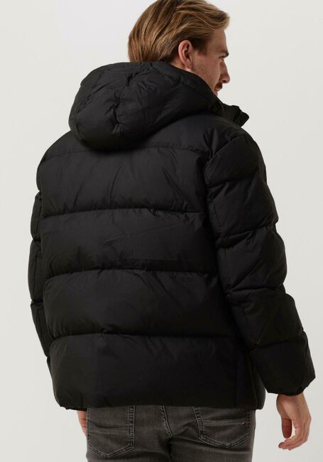 Schwarze TOMMY JEANS Wattierte Jack TJM ESSENTIAL DOWN JACKET - large