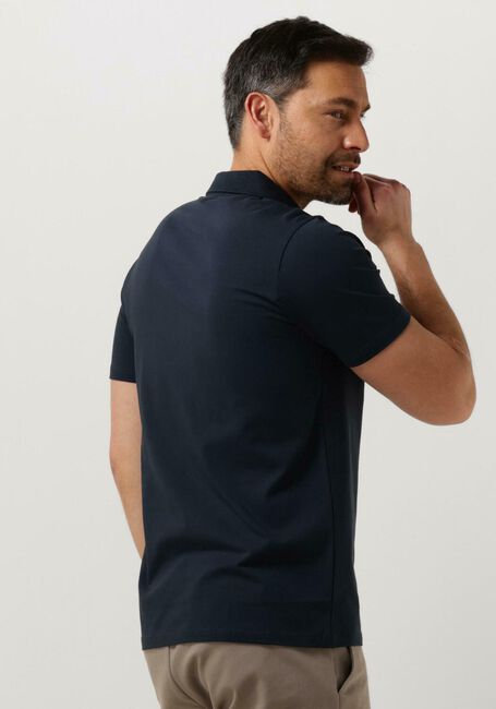 Dunkelblau PUREWHITE Polo-Shirt POLO WITH BUTTON PLACKET AND SMALL PRINT ON CHEST - large