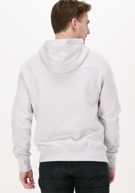 Sweatshirt HOODIE CALVIN Omoda KLEIN MONOGRAM | LOGO Hellgrau