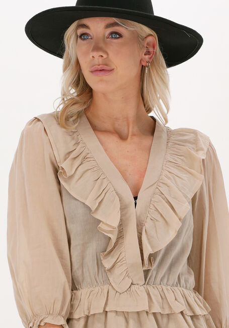 Camelfarbene NEO NOIR Blusen BESOA WOILE BLOUSE - large