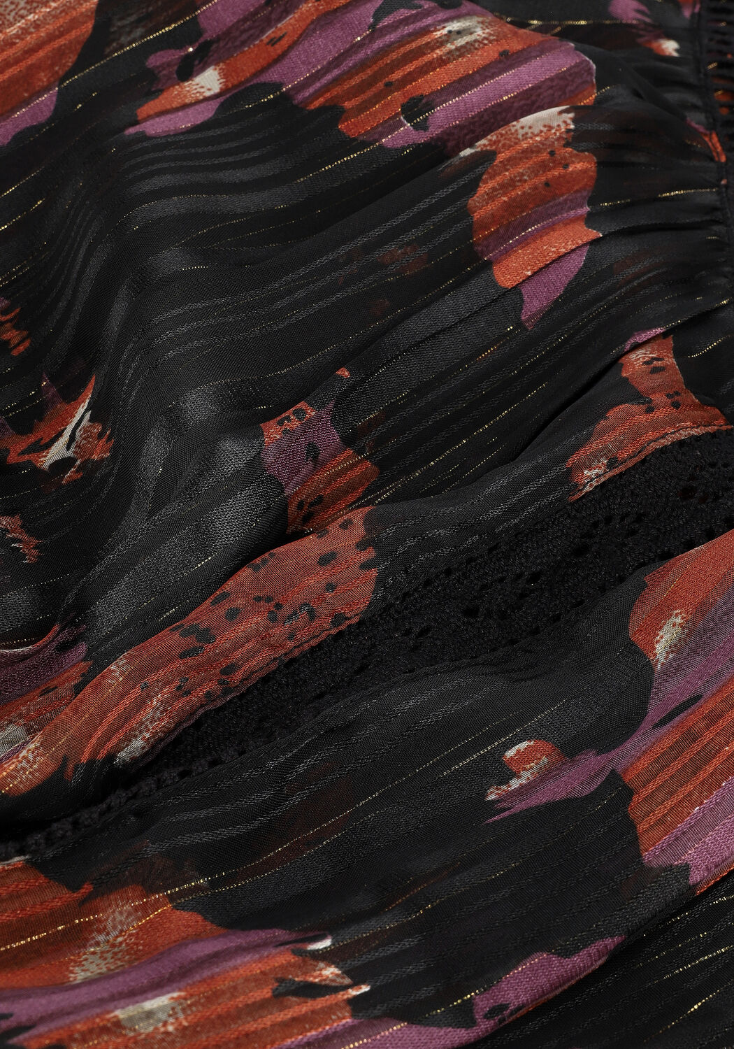 Schwarze FREEBIRD Blusen GORGEOUS BLOUSE - large