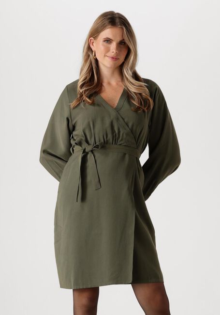 Grüne ANOTHER LABEL Minikleid CLAUDIA DRESS LS - large