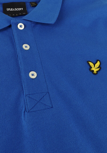Blaue LYLE & SCOTT Polo-Shirt PLAIN POLO SHIRT - large