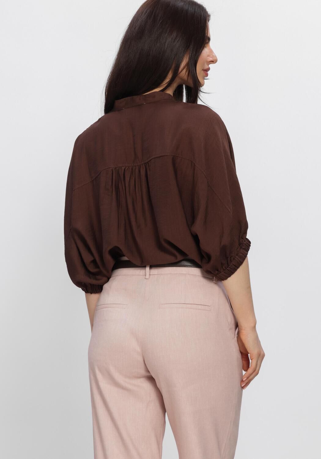 Braune MINUS Blusen MSBARBARA BLOUSE - large