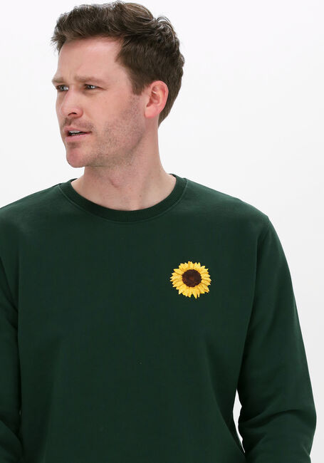 Dunkelgrün FORÉT Sweatshirt MOTIF - large
