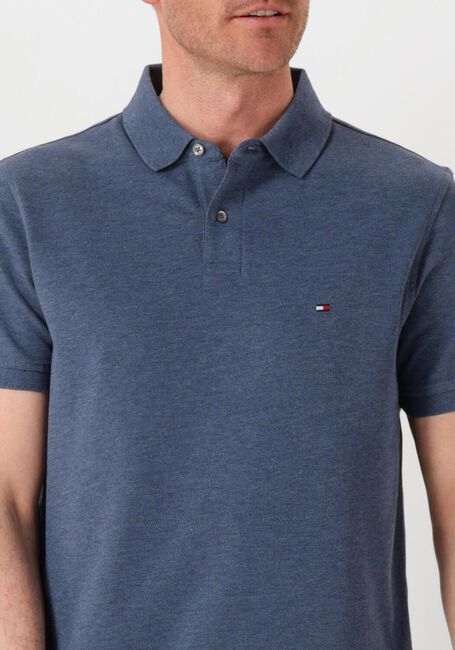Blaue TOMMY HILFIGER Polo-Shirt 1985 REGULAR POLO - large