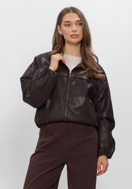 Braune WITHBLACK Jack WBLAISHA VEGAN JACKET - large
