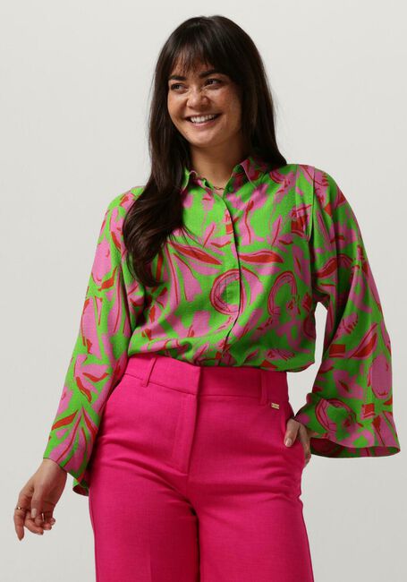 Grüne POM AMSTERDAM Blusen AFRIQUE BLOUSE - large