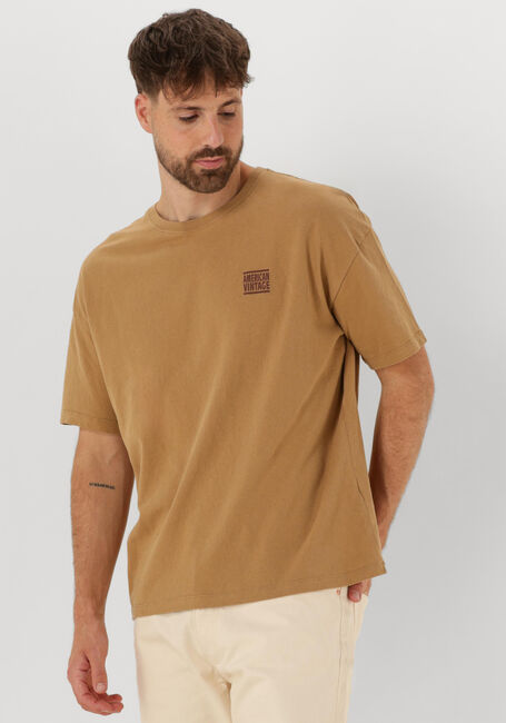 Braune AMERICAN VINTAGE T-shirt YKOBOW - large