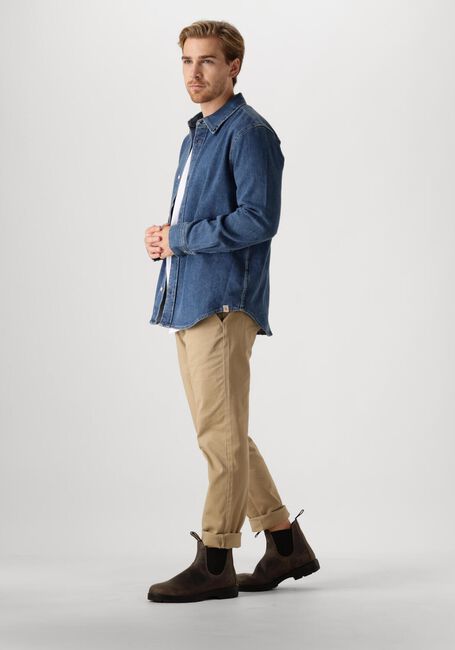 Dunkelblau CALVIN KLEIN Overshirt SLIM DENIM SHIRT - large