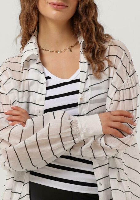 Ecru 10DAYS Blusen OVERSIZED BLOUSE STRIPE - large
