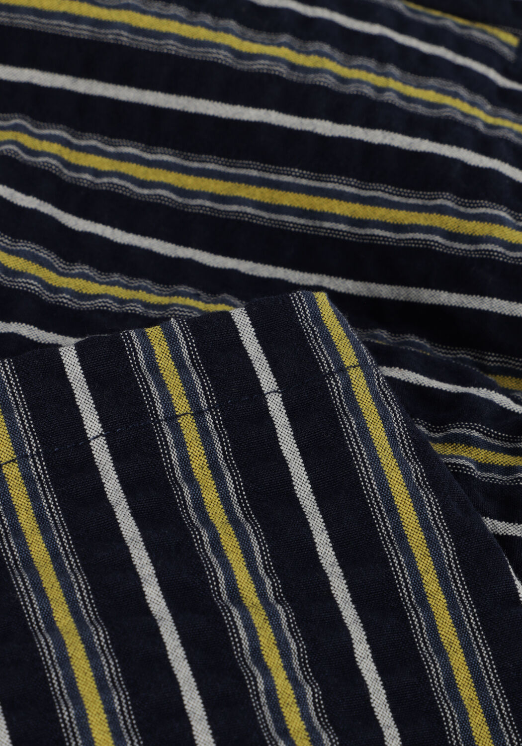 Dunkelblau SCOTCH & SODA Kurze Hose YARN-DYED STRIPE SEERSUCKER SHORTS - large