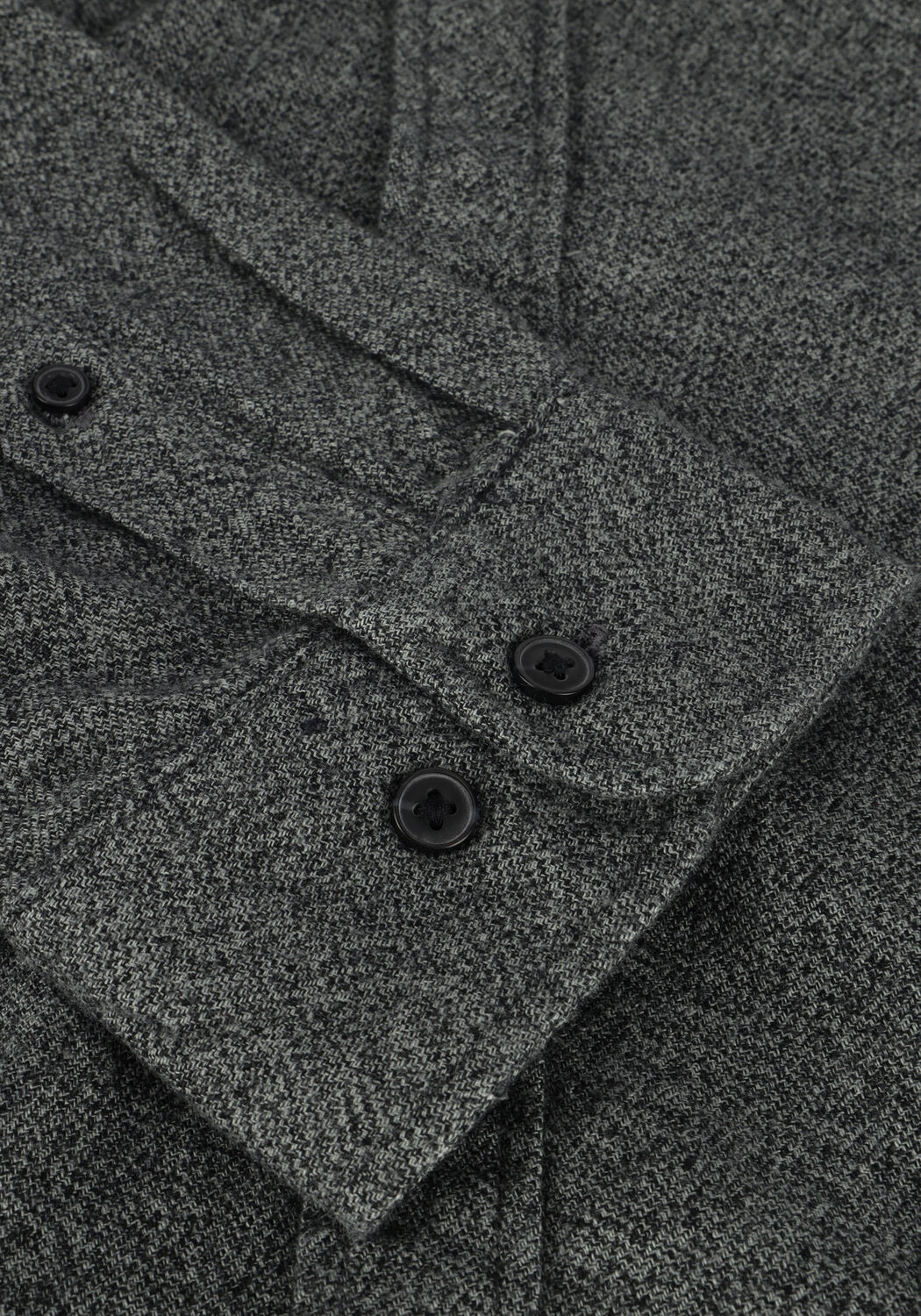 Dunkelblau SELECTED MEN Casual-Oberhemd SLHREG-OWEN FLANNEL MIX SHIRT - large