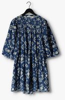 Blaue BY-BAR Minikleid BOWIE MADRAS DRESS