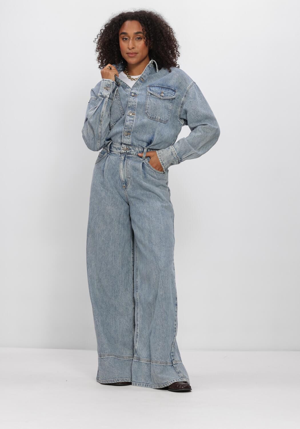 Hellblau LEE Jumpsuit LS JUMPSUIT - large