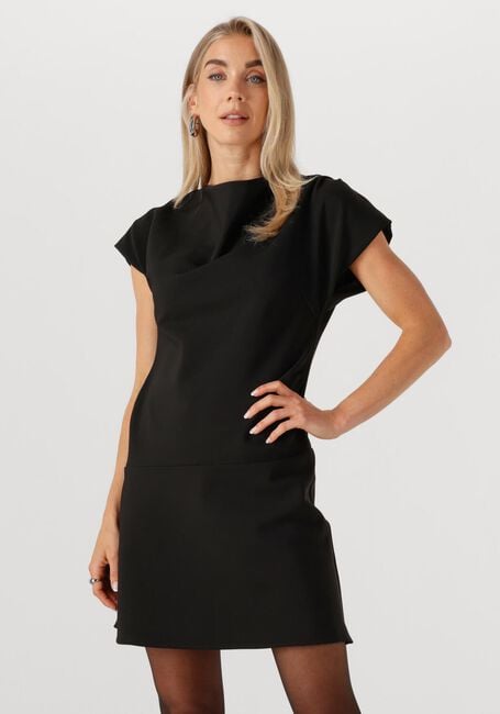 Schwarze MODSTRÖM Minikleid PANDYMD DRESS - large