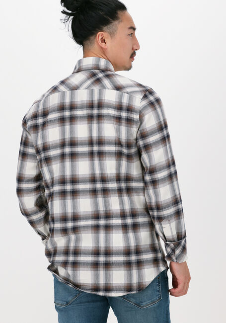 Nicht-gerade weiss G-STAR RAW Casual-Oberhemd C841 HERITAGE HB FLANNEL CHECK - large