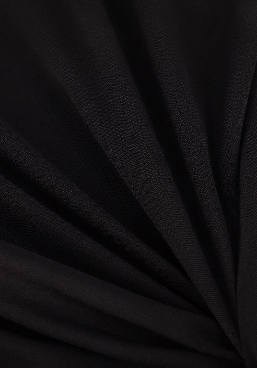 Schwarze KNIT-TED Midikleid ZWAAN - large