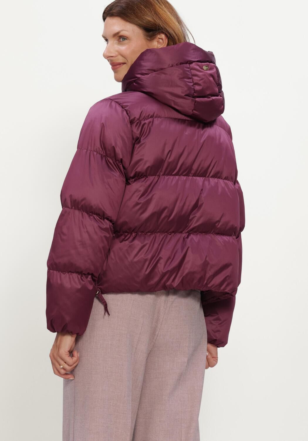 Bordeaux BEAUMONT Wattierte Jack MARIAN JACKET - large