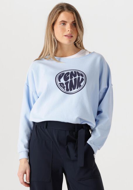 Hellblau PENN & INK Sweatshirt SWEATER PRINT - large