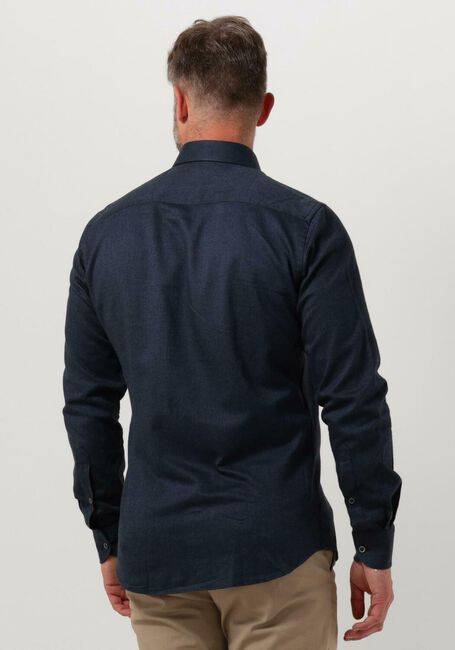 Blaue PROFUOMO Casual-Oberhemd TWILL BRUSH - large