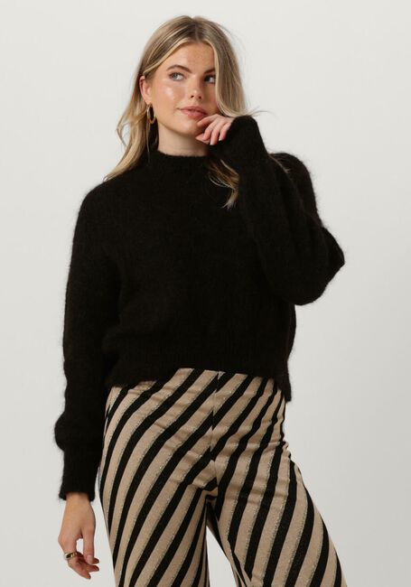 Schwarze BY-BAR Pullover SONNY NATURAL PULLOVER - large