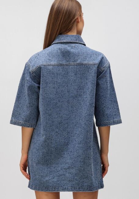 Blaue OBJECT Minikleid OBJFRIDA 3/4 SLEEVE LO DRESS - large