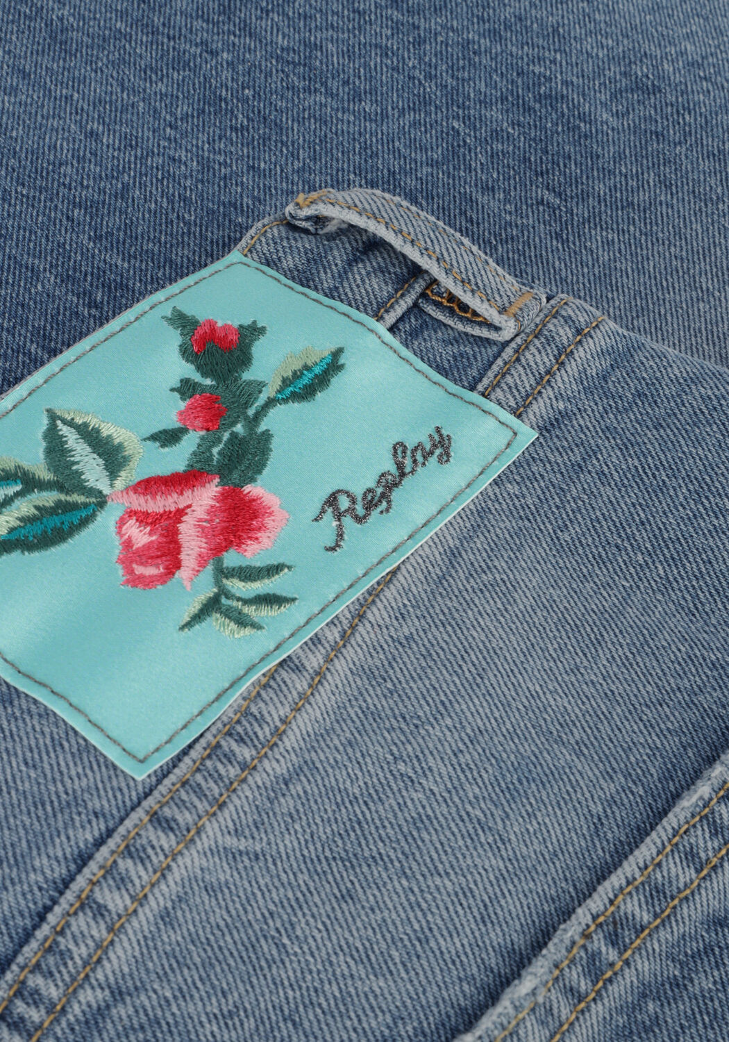 Blaue REPLAY Wide jeans LAELJ PANTS - large