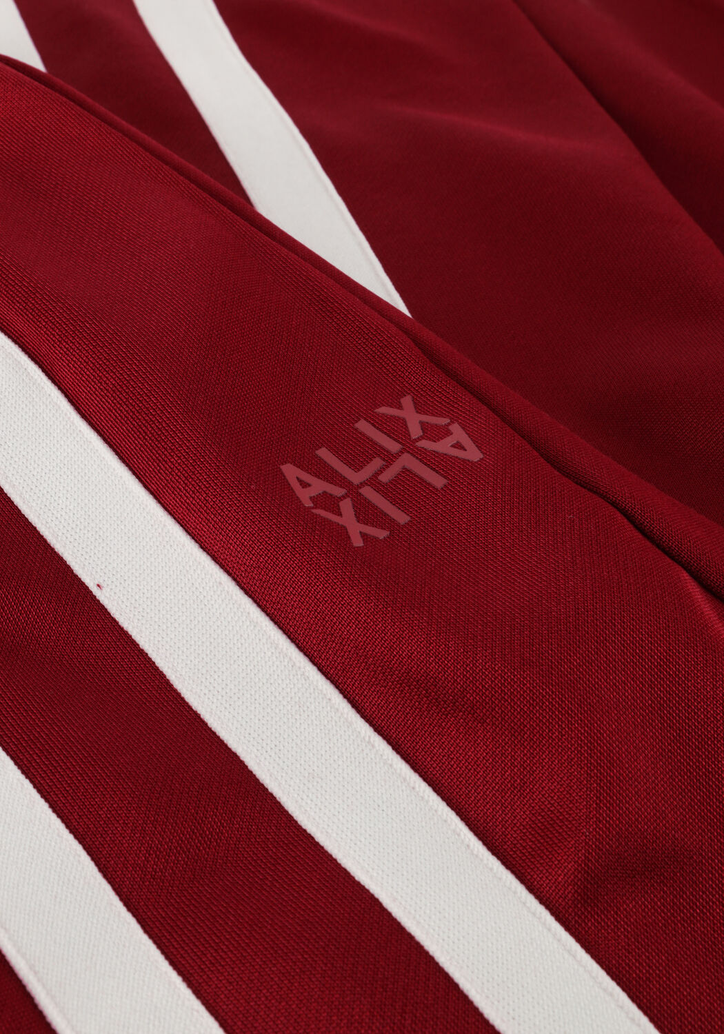 Bordeaux ALIX THE LABEL Weite Hose LADIES KNITTED TRAINING SWEAT PANTS - large