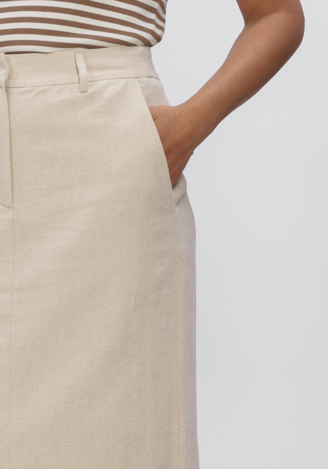 Beige CO'COUTURE R&ouml;cke LEENACC LINEN FLOOR SKIRT - large