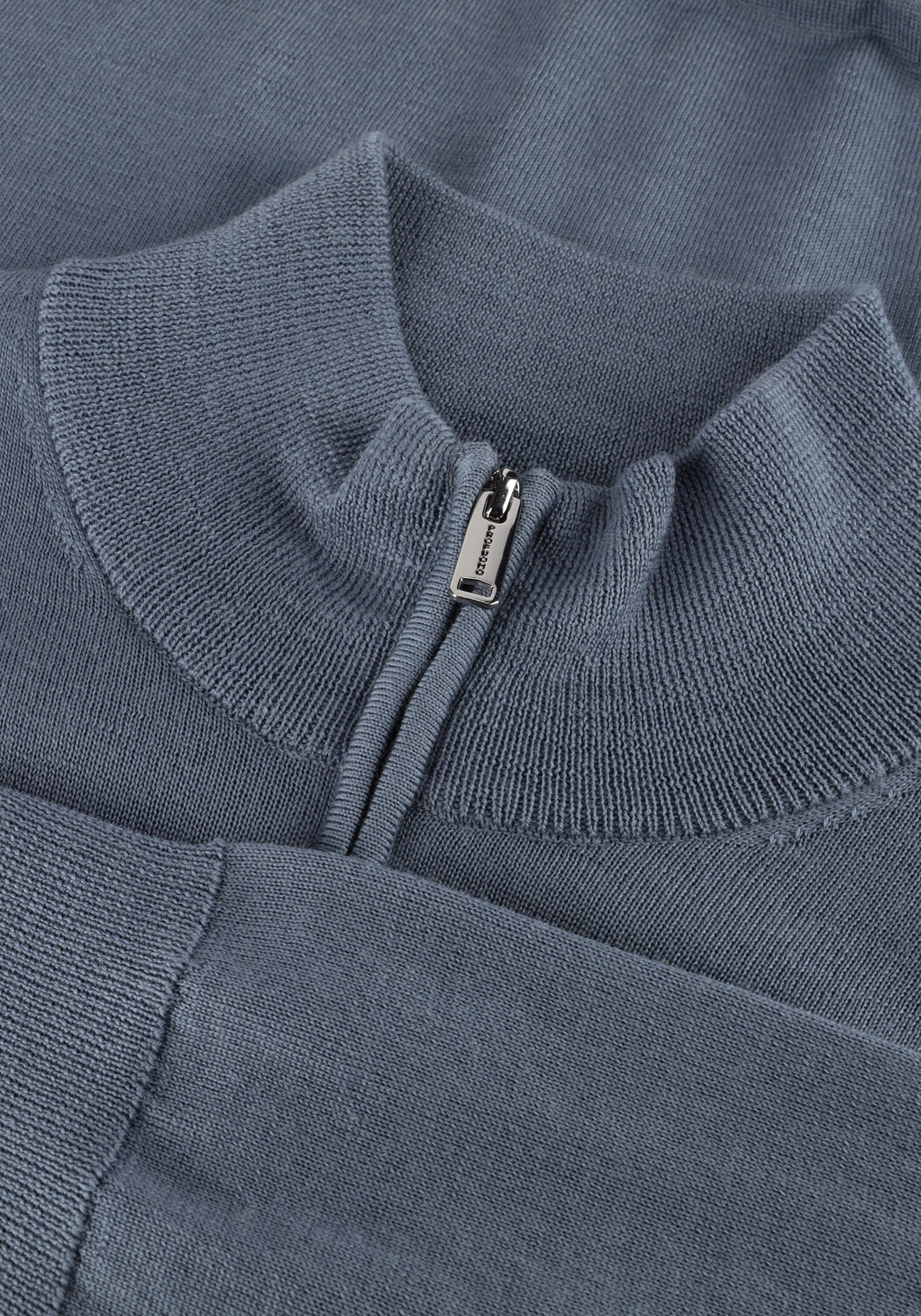 Dunkelblau PROFUOMO Pullover PULLOVER HALF ZIP MERINO - large