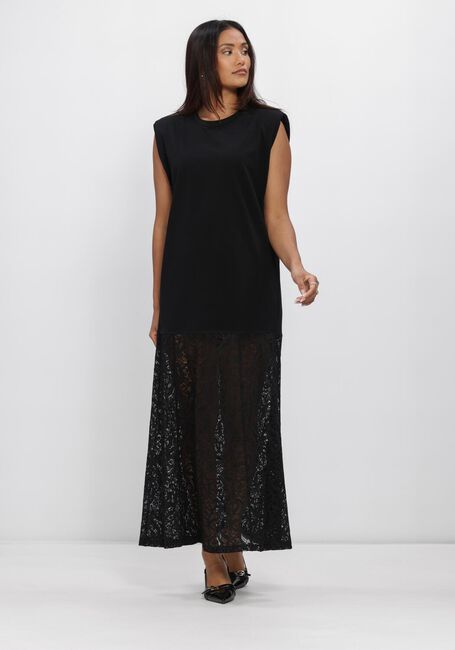Schwarze HAUTE L'AMITI&Eacute; Kleider SUMMER LACE TEE DRESS - large