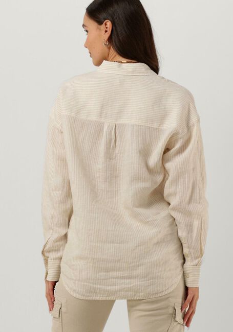 Beige MOSCOW Blusen 115–05-BUTTONS - large