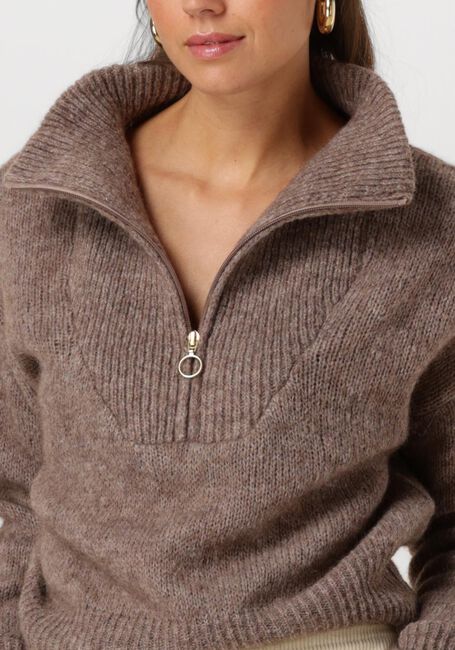 Taupe BY-BAR Pullover BOXY BEAU PULLOVER - large