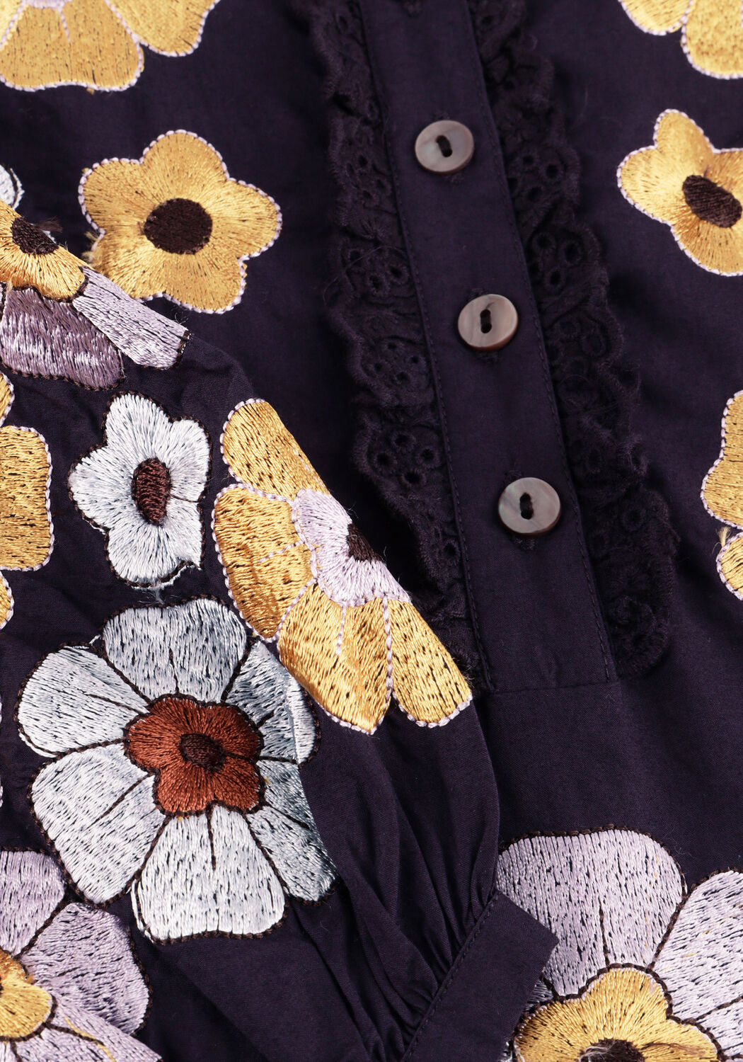 Dunkelblau ANTIK BATIK Blusen AMANTINA BLOUSE - large