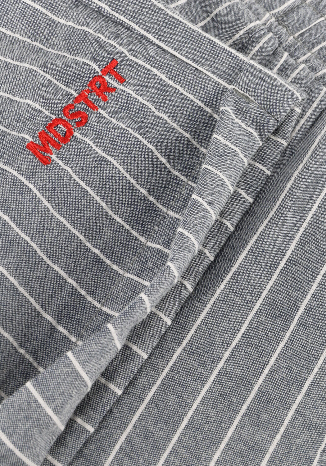 Blaue MOODSTREET Kurze Hose BOYS SHORT STRIPED - large