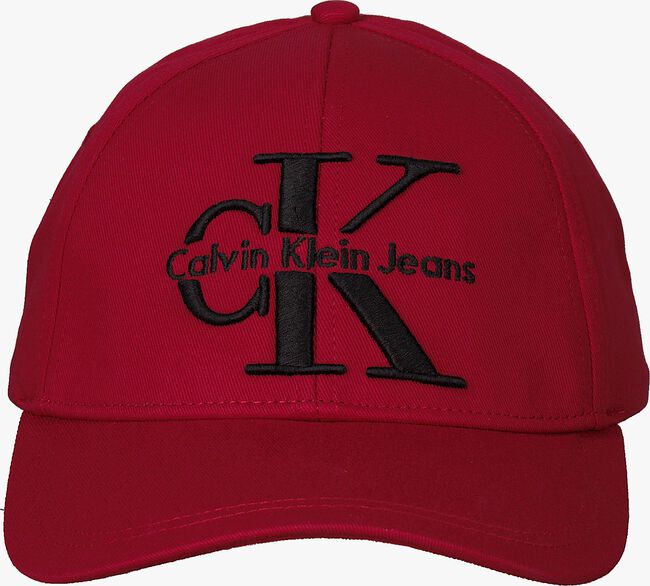 Rote CALVIN KLEIN Kappe J RE-ISSUE BASEBALL - large