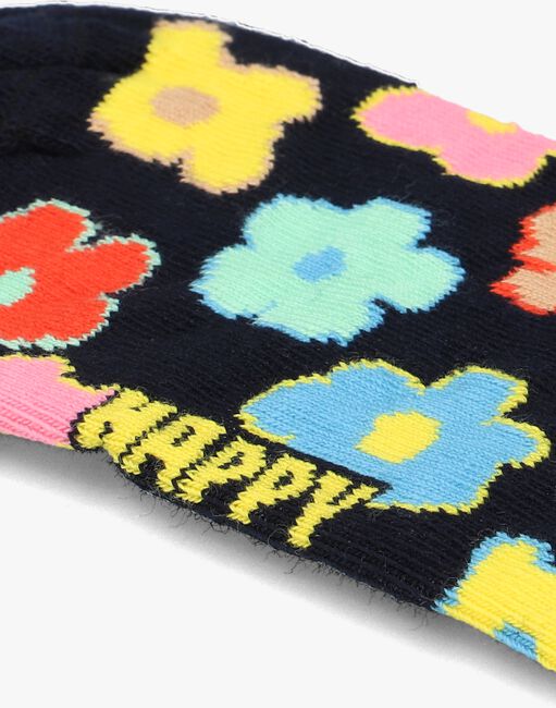 Schwarze HAPPY SOCKS Socken KIDS FLOWER - large