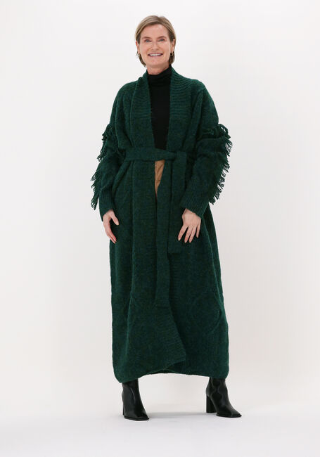 Dunkelgrün SILVIAN HEACH Strickjacke LONG CARDIGAN CLEVELAND - large