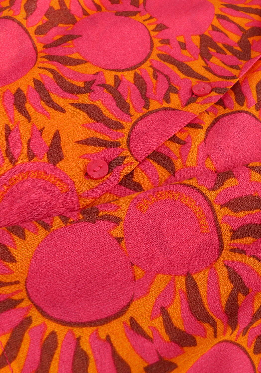 Orangene HARPER & YVE Blusen MAE-SS - large